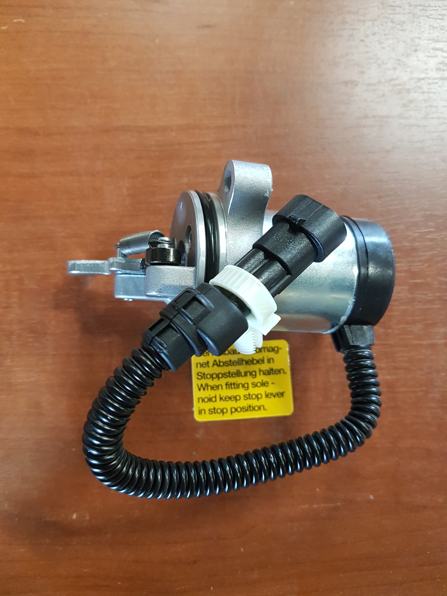 ARRET DU MOTEUR