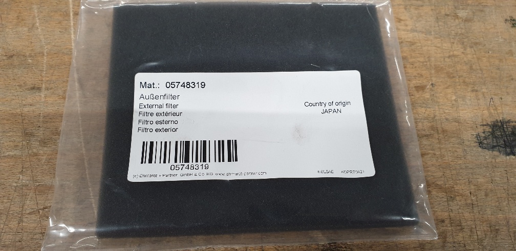 FILTRE A AIR EXTERIEUR