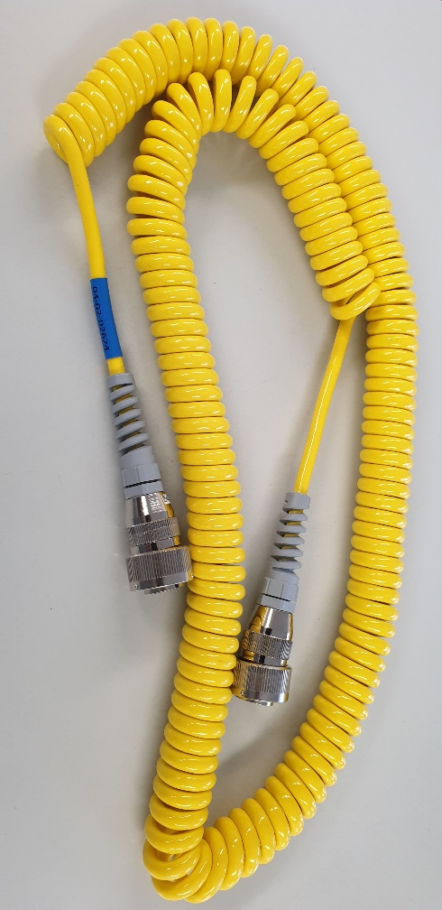 CABLE EN SPIRALE (JAUNE)