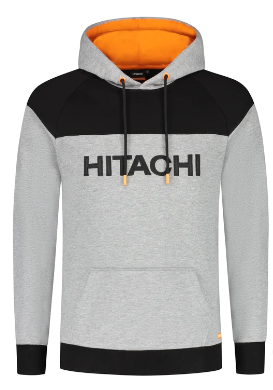 Hitachi Hooded sweater Black/Grey