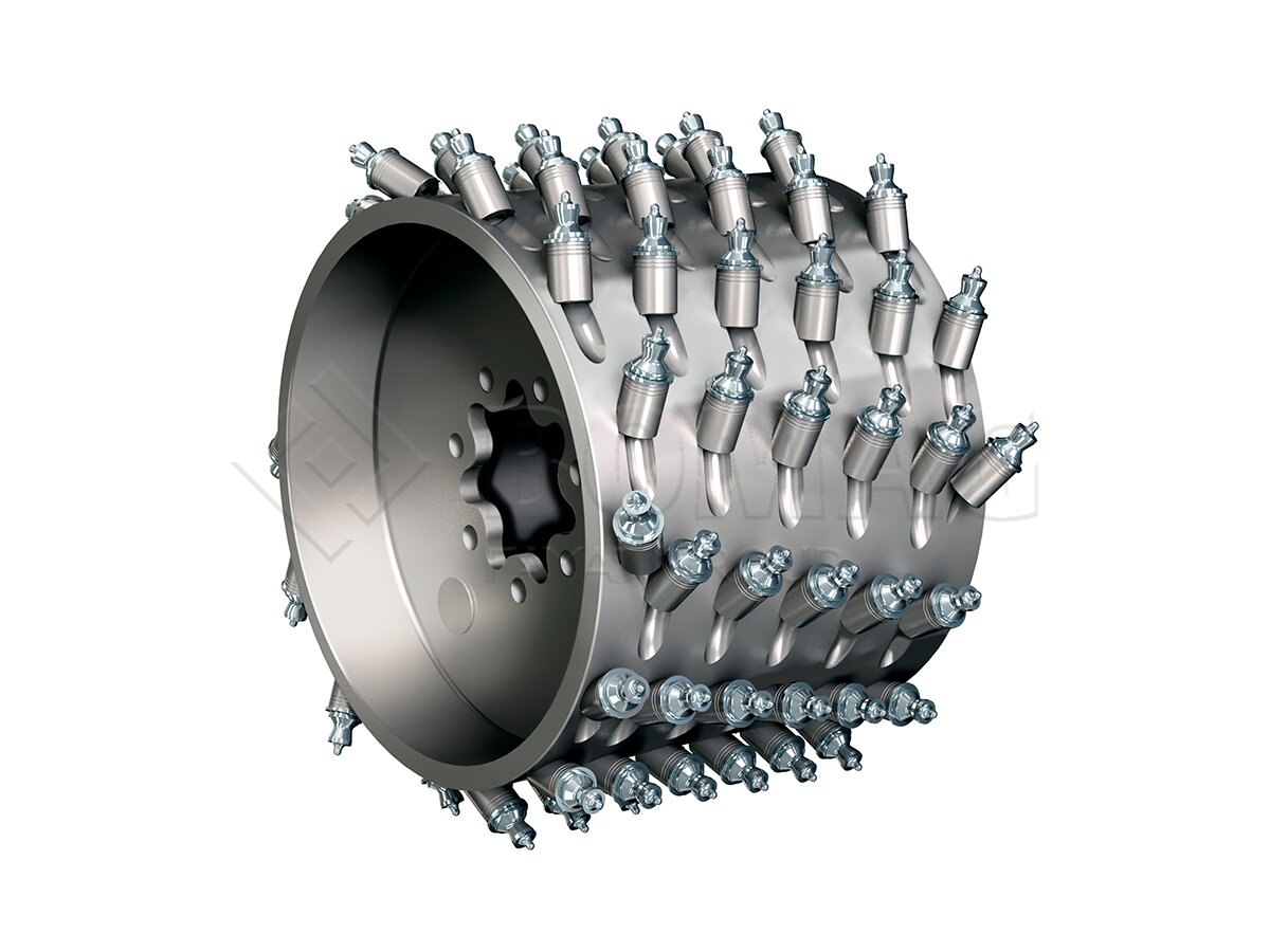 TAMBOUR DE FRAISAGE 500 MM POUR W50DC LA 6 MM